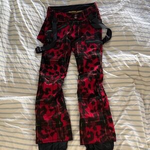 RARE BURTON x L.A.M.B. Gwen Stefani Johnny plaid Pants Size S